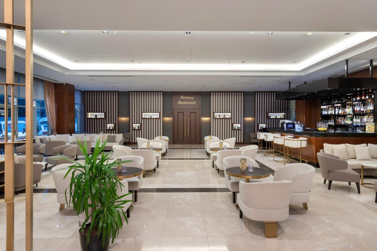 Miracle Istanbul Asia Airport Hotel & Spa Exterior photo The lounge at Istanbul Atatürk Airport